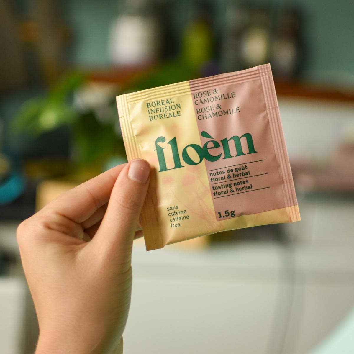 Nordic Herbal Tea Individual Sachets - Rose & Chamomile