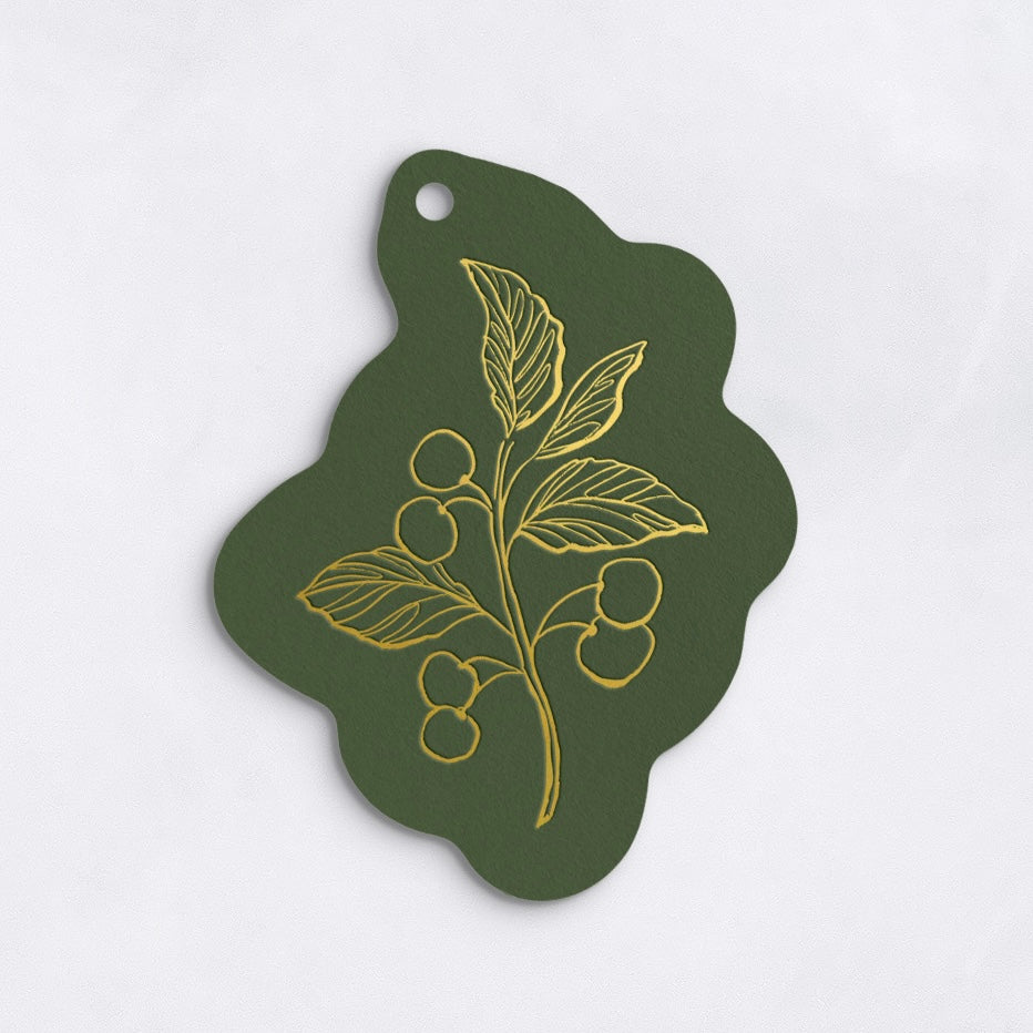 Luxury Foil-Pressed Gift Tags