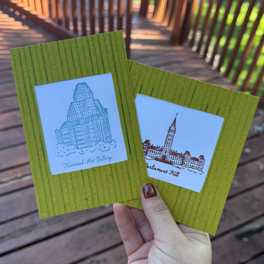 Mini-Print Photo Mats (Grass Paper!)