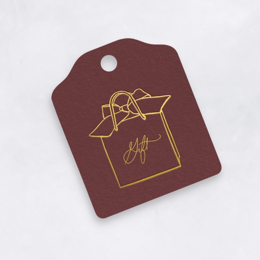 Luxury Foil-Pressed Gift Tags