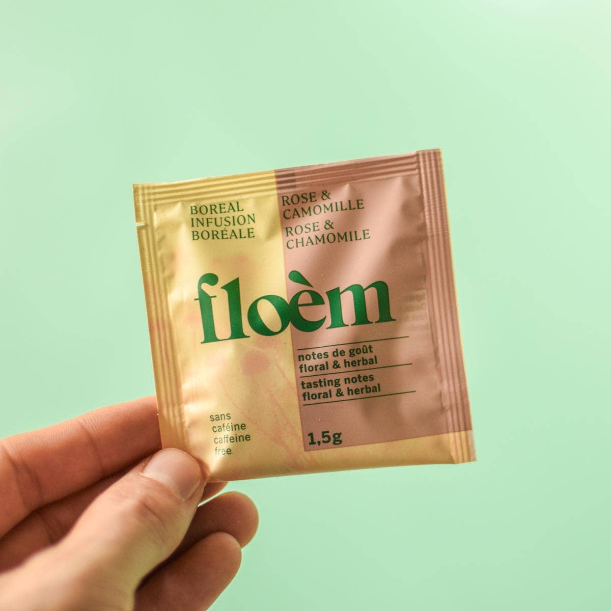 Nordic Herbal Tea Individual Sachets - Rose & Chamomile