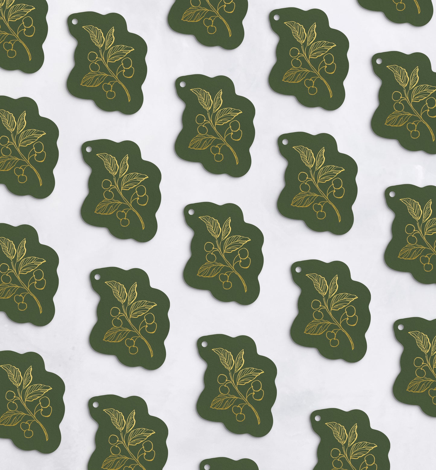 Luxury Foil-Pressed Gift Tags