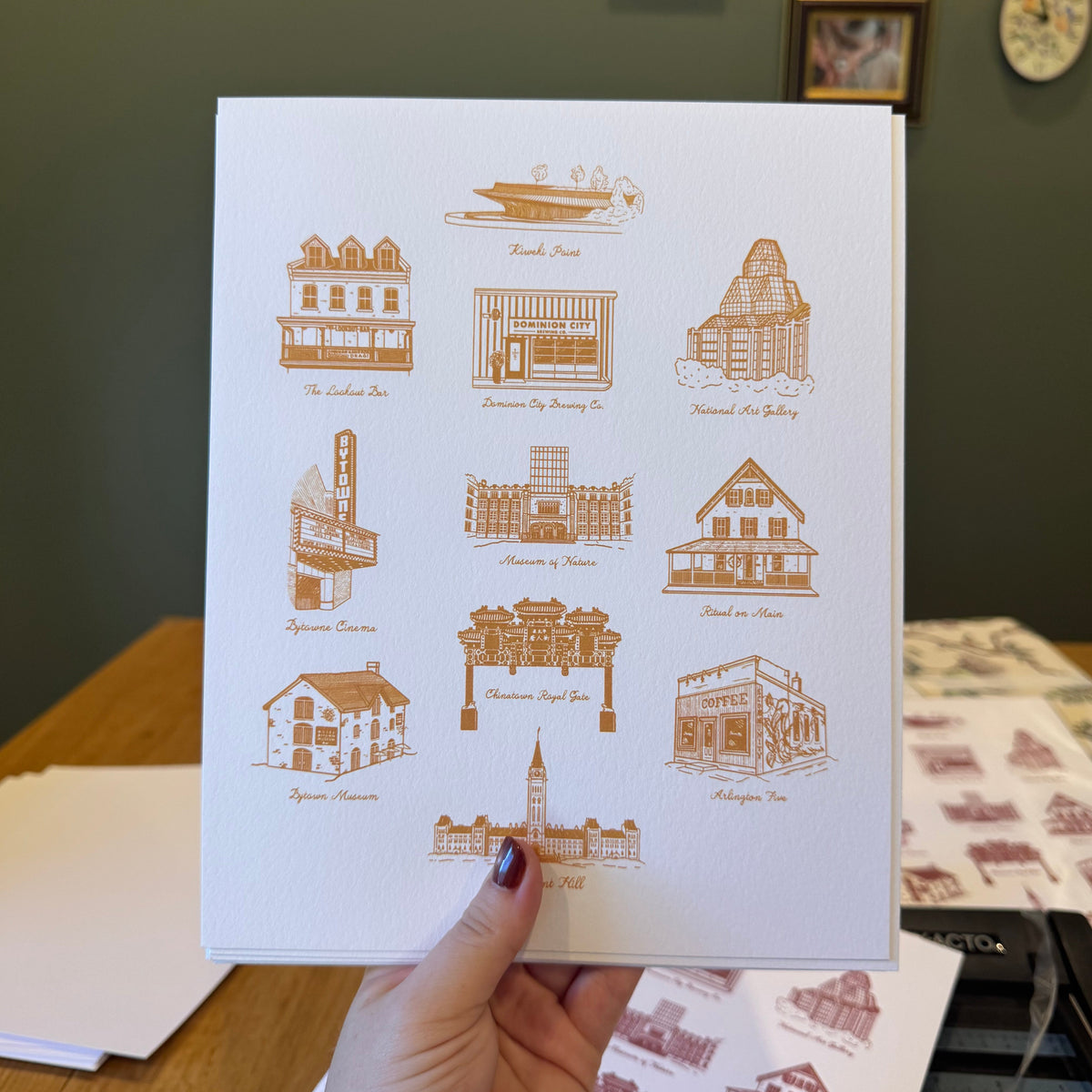 8x10 Print: Ottawa Imprints