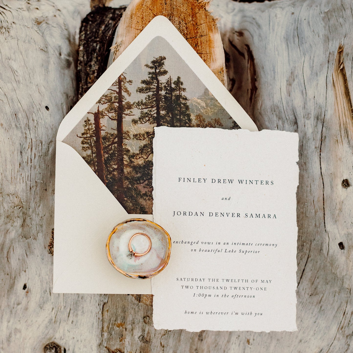 Finley Semi-Custom Invitations