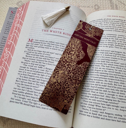 Limited Run Foil-Pressed Bookmarks