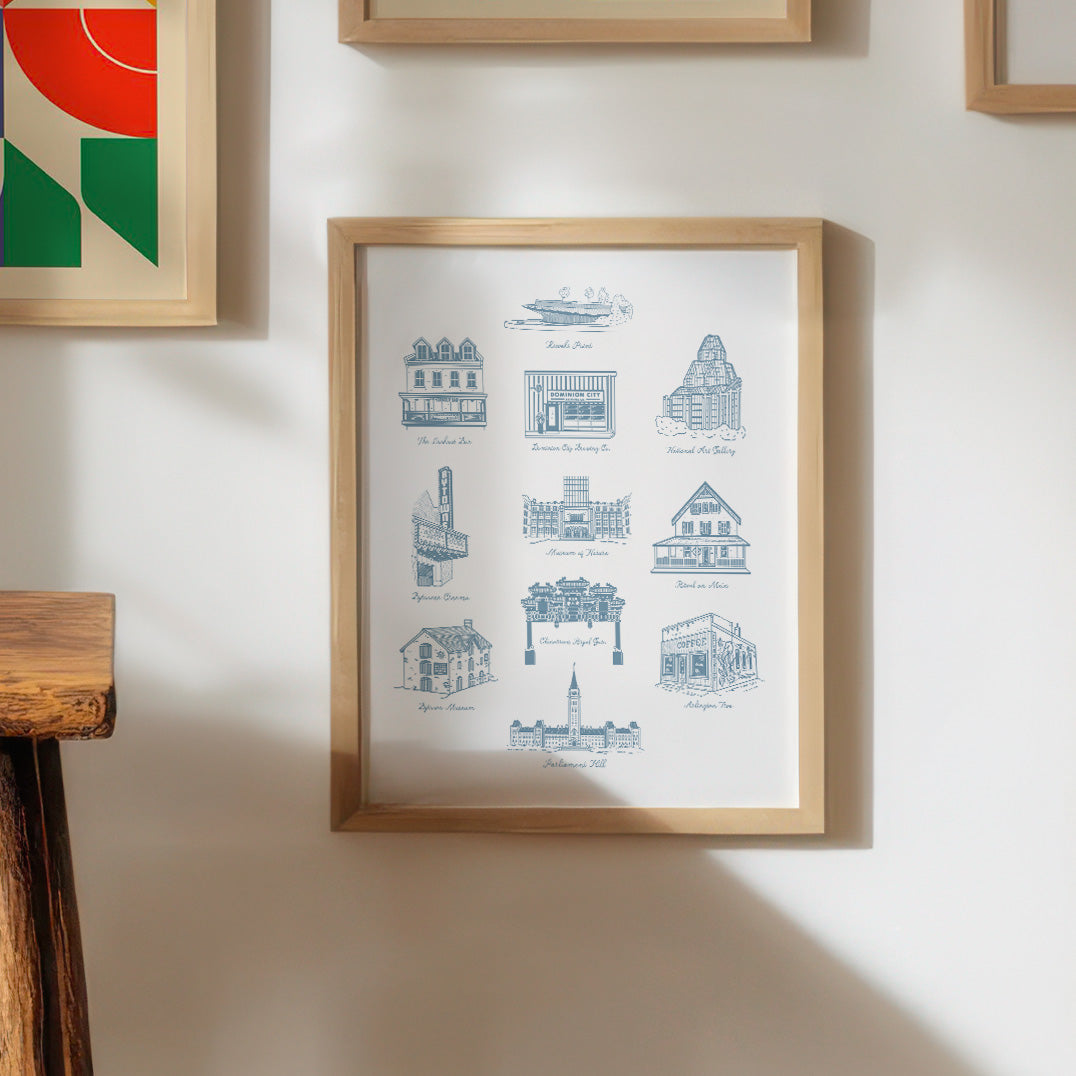 8x10 Print: Ottawa Imprints
