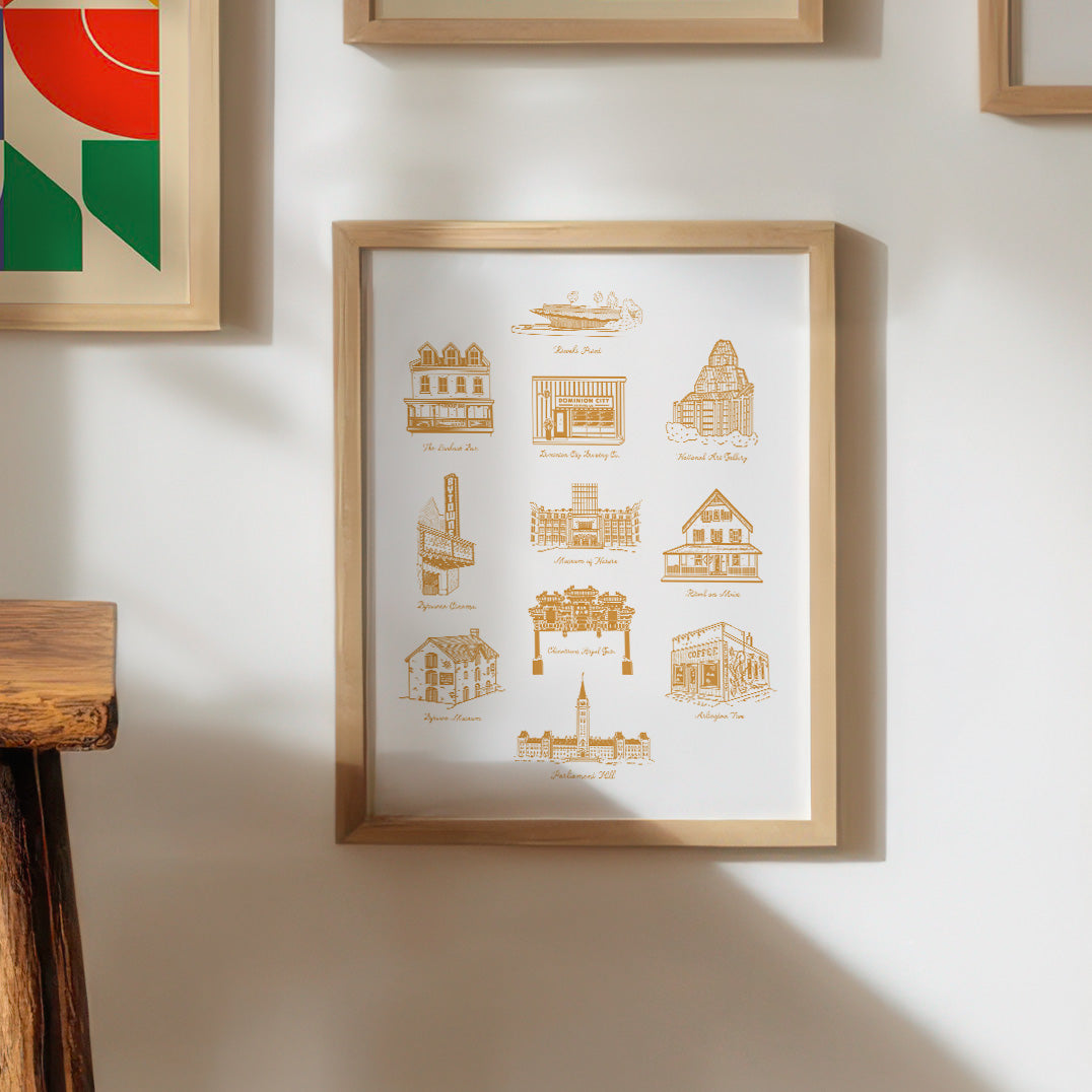 8x10 Print: Ottawa Imprints