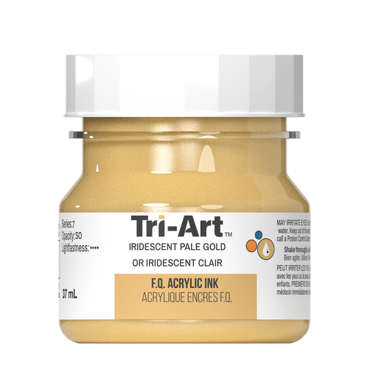 Tri-Art Ink - Iridescent Pale Gold - 37mL